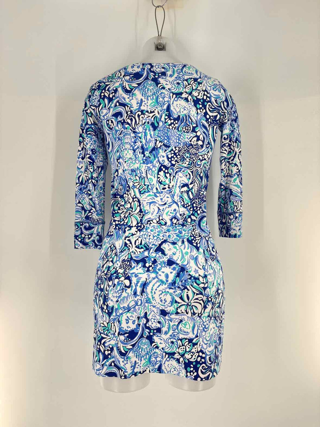Size XS Lilly Pulitzer Blue Print Dress