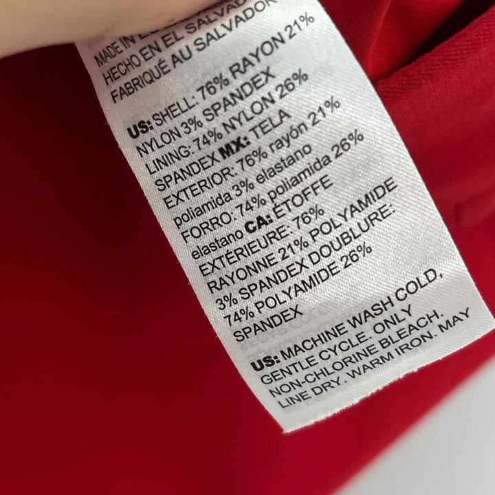 Size 10 Chico's Red Shirt