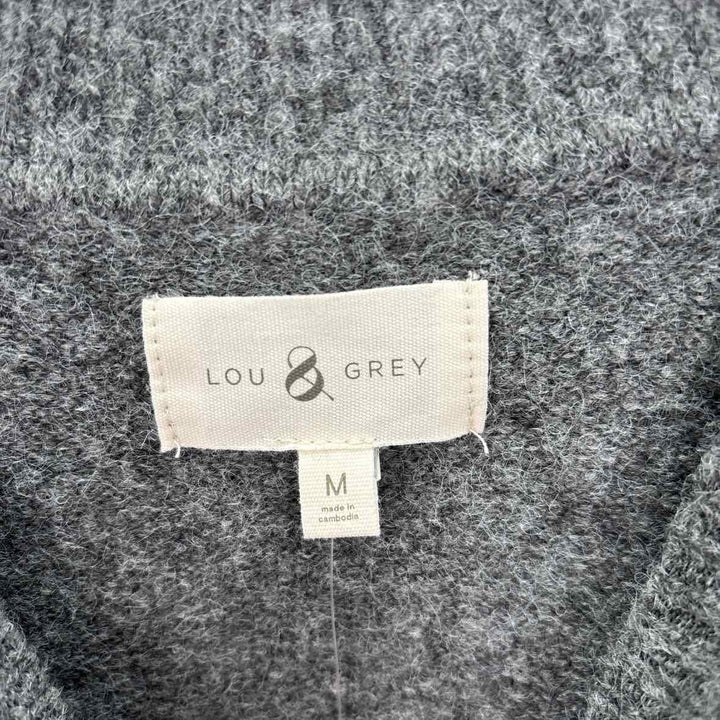 Size M LOU & GREG Gray Sweater