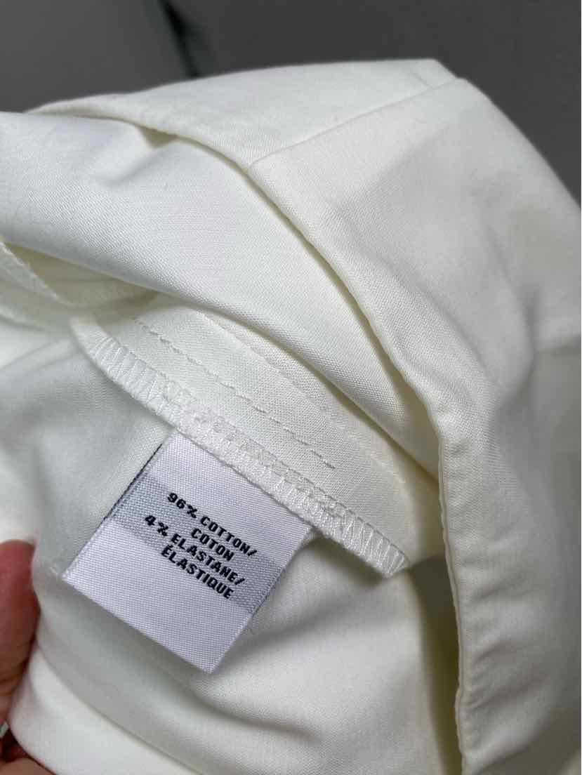 Size 18 LAFAYETTE White Cotton Pants
