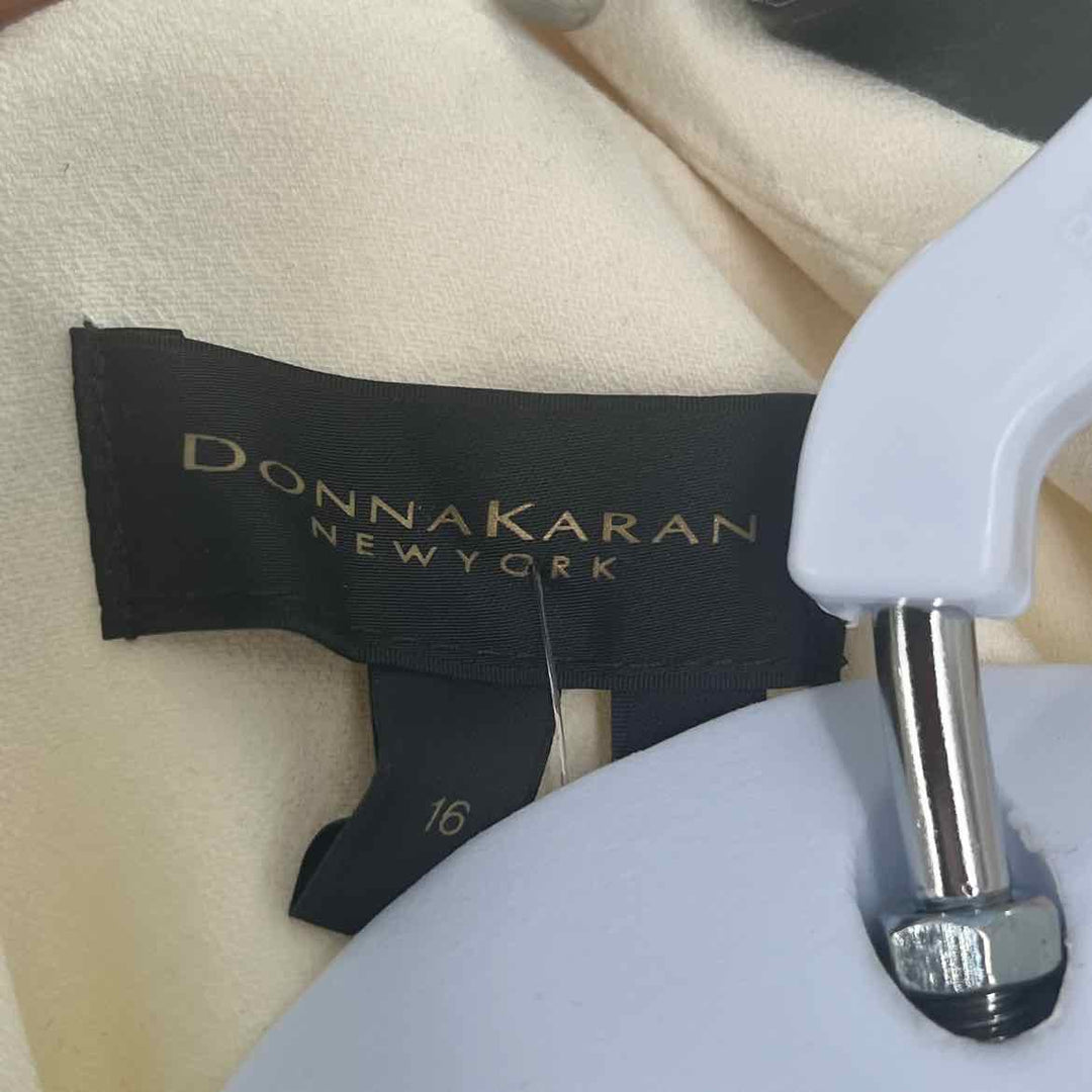 Size 16 DONNA KAREN Cream Dress