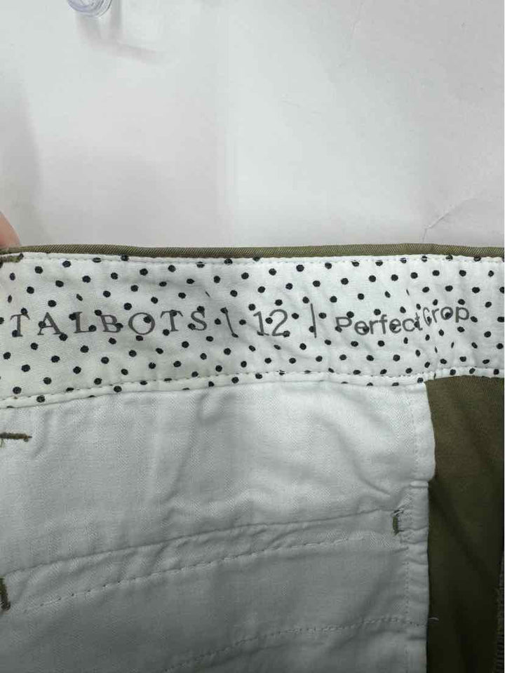 Size 12 Talbots Olive Pants