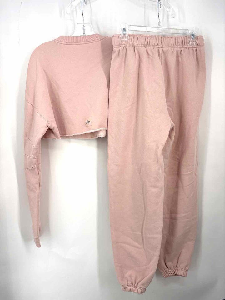 Size S/M ALO Pink Cotton 2 PC Dress