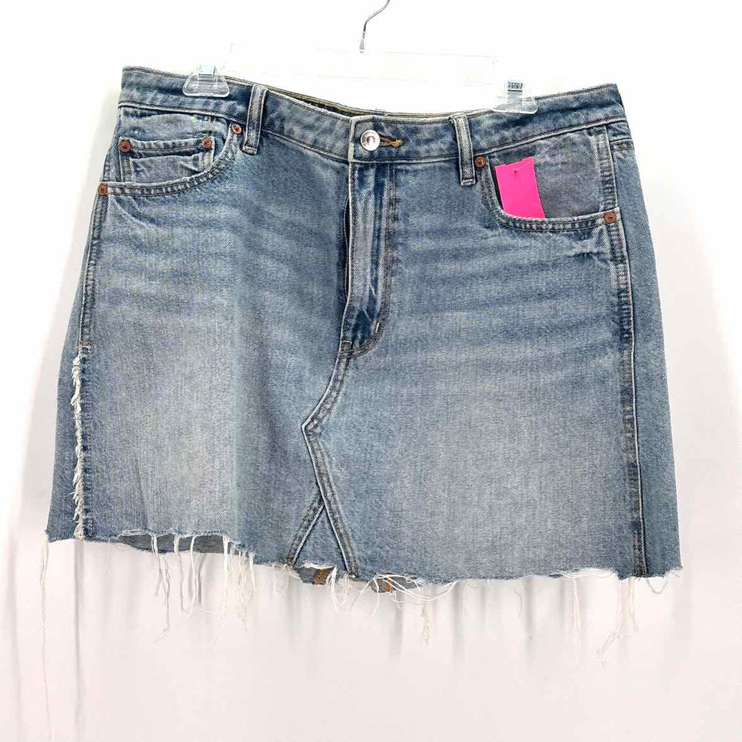 Size 16 AMERICAN EAGLE Blue Denim Skirt
