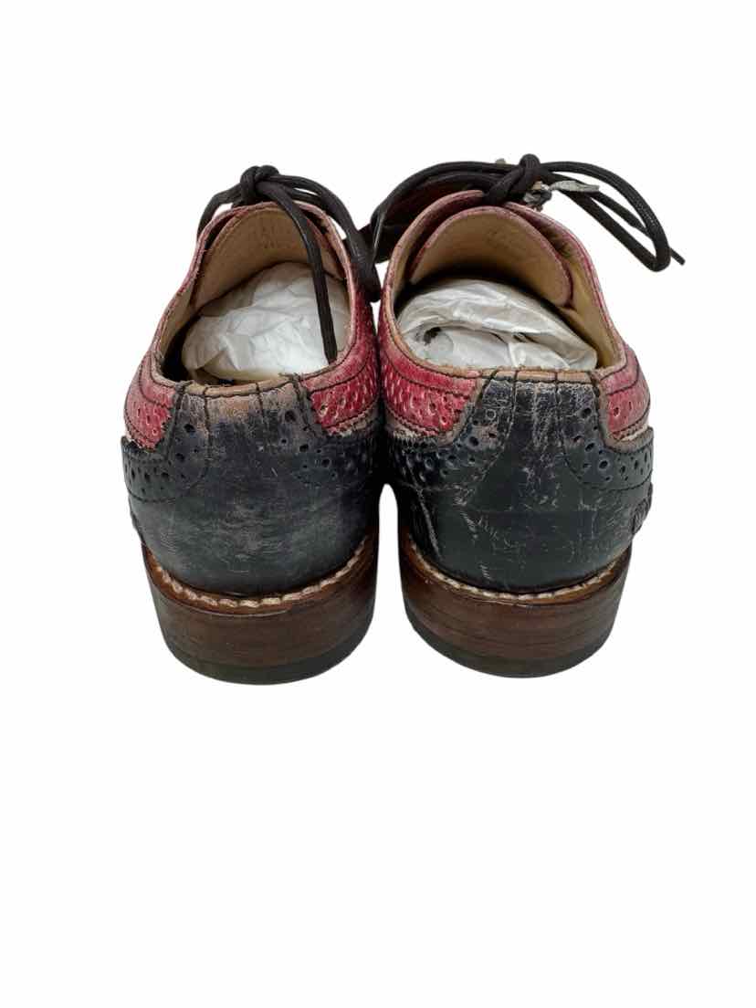 Shoe Size 8 Bed Stu Multi-Color Leather Pumps