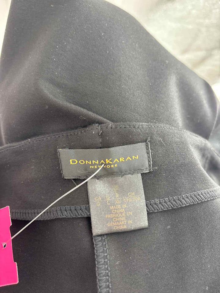 Size L DONNA KAREN Black Pants