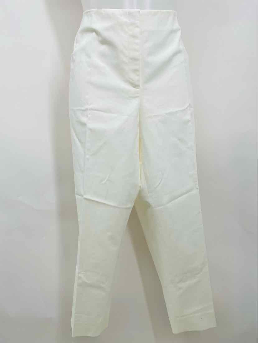 Size 18 LAFAYETTE White Cotton Pants