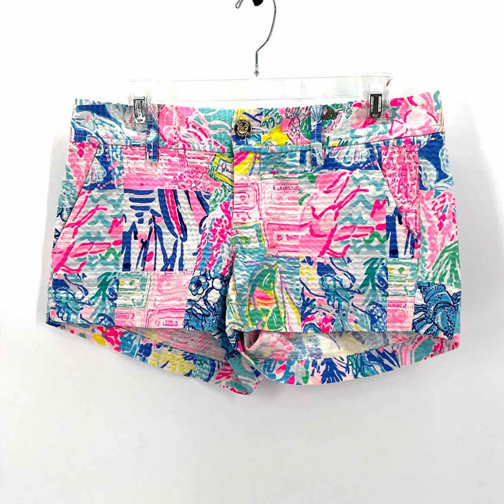 Size 4 Lilly Pulitzer Multi-Color Shorts
