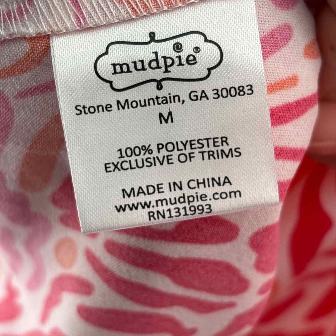 Size M Mud Pie PINK PRINT Shirt