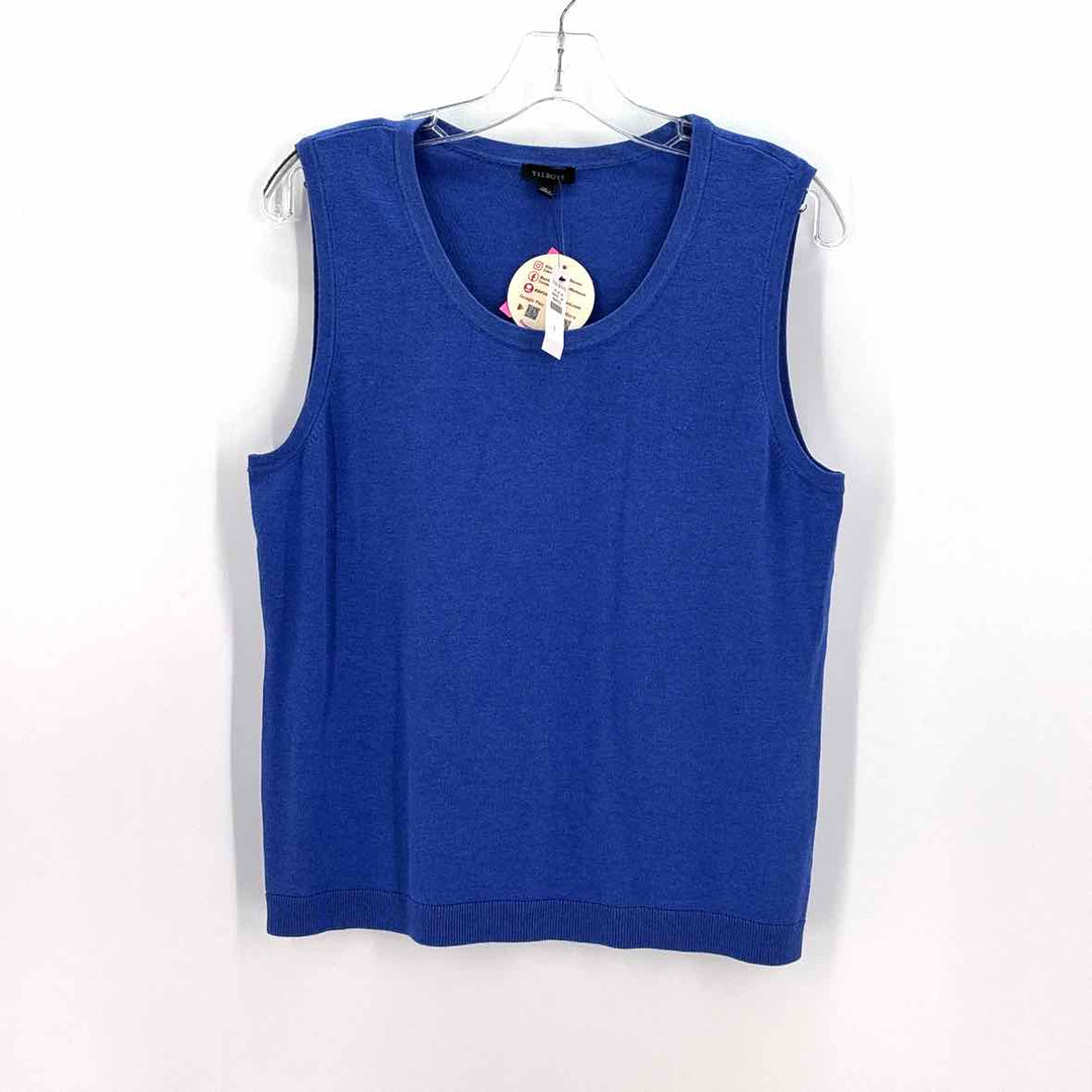 Size L Talbots Blue Sweater