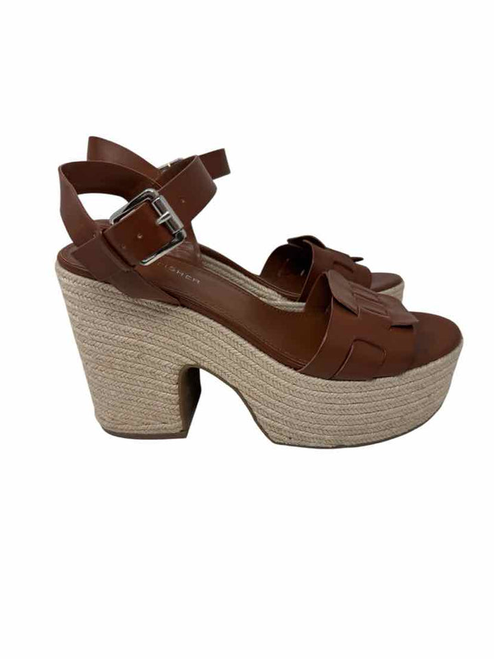 Shoe Size 9.5 MARC FISHER Brown Sandals