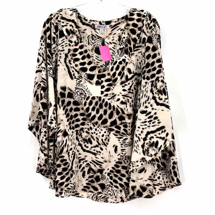 Size 0X Jennifer Lopez Cream Shirt