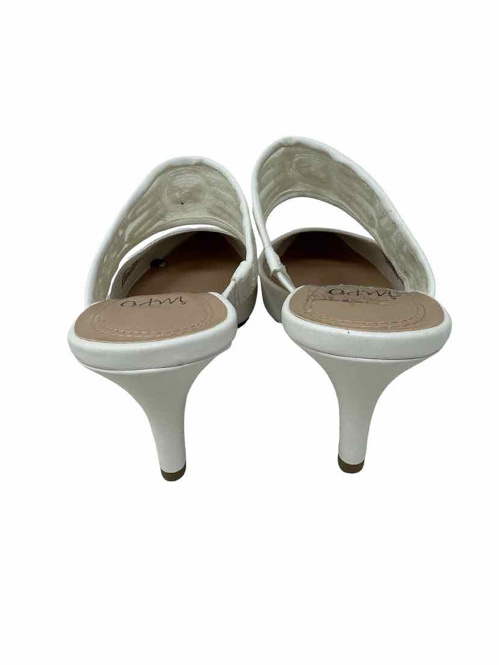 Shoe Size 7.5 IMPO White Pumps