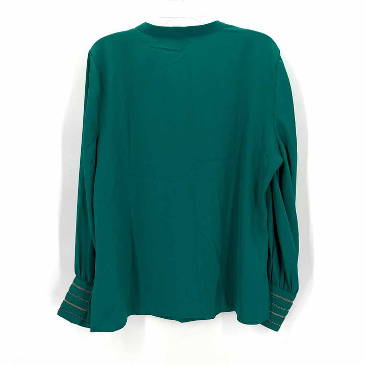 Size 12 Chico's Green Shirt