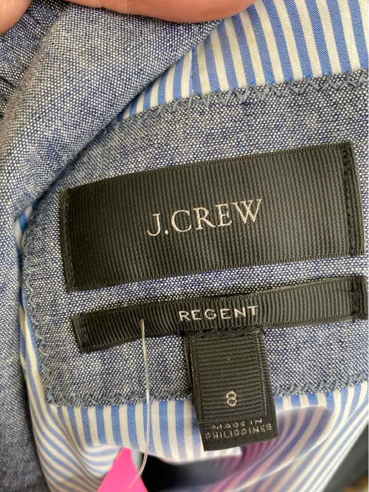 Size 8 J Crew Blue Blazer