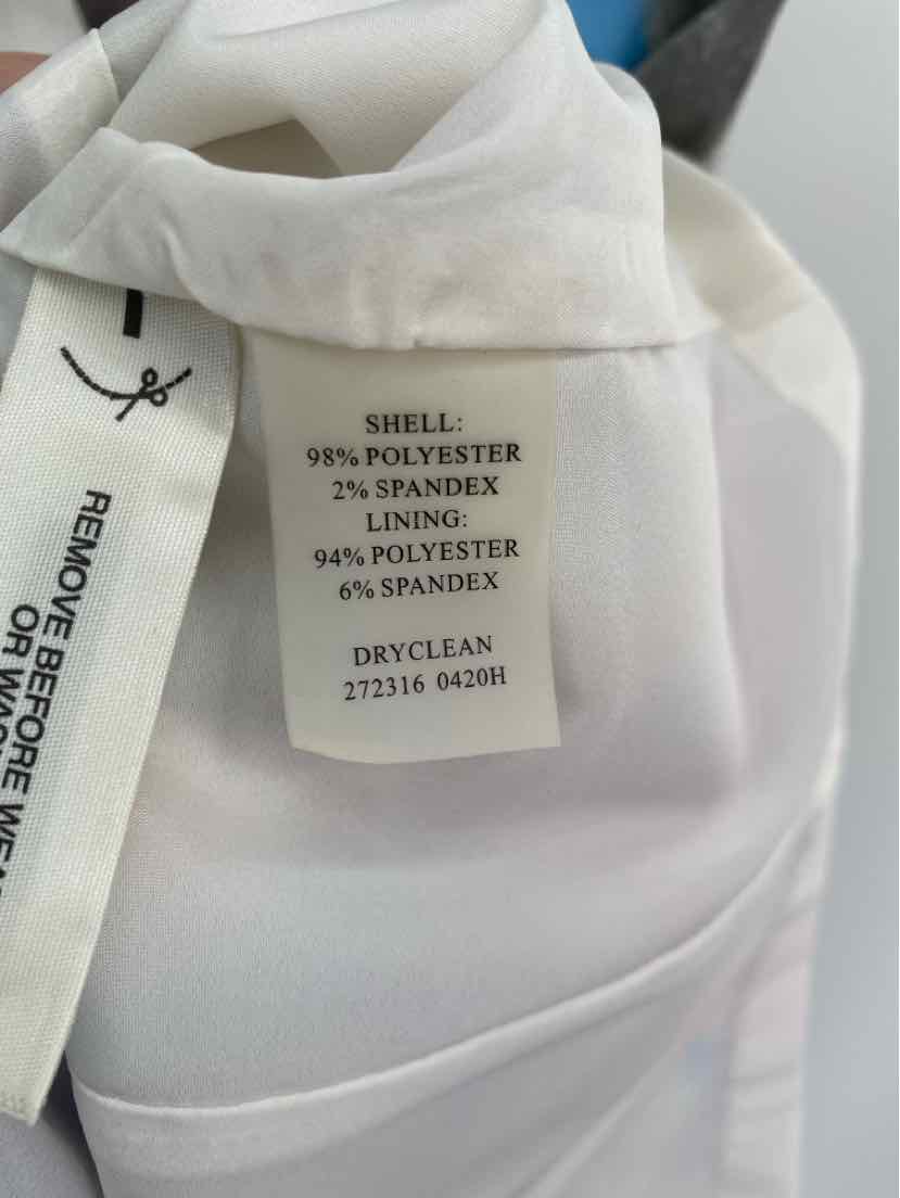Size 2 Ann Taylor Gray Sateen Dress