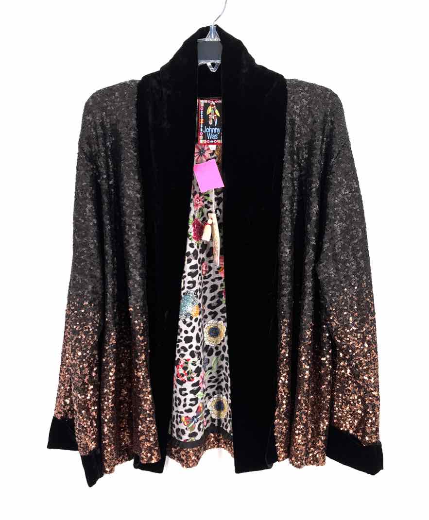 Size L Johnny Was Black Jacket
