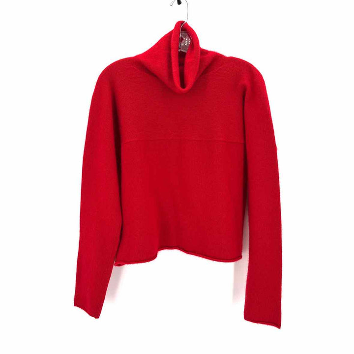 Size L NEIMAN MARCUS Red Cashmere Sweater