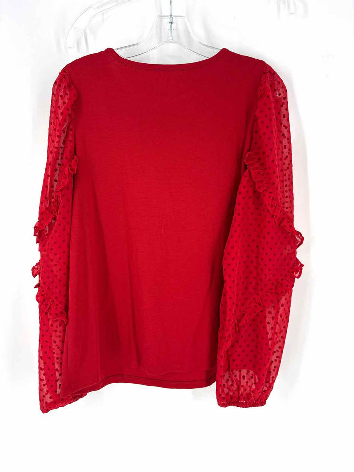 Size M LOFT Red Shirt