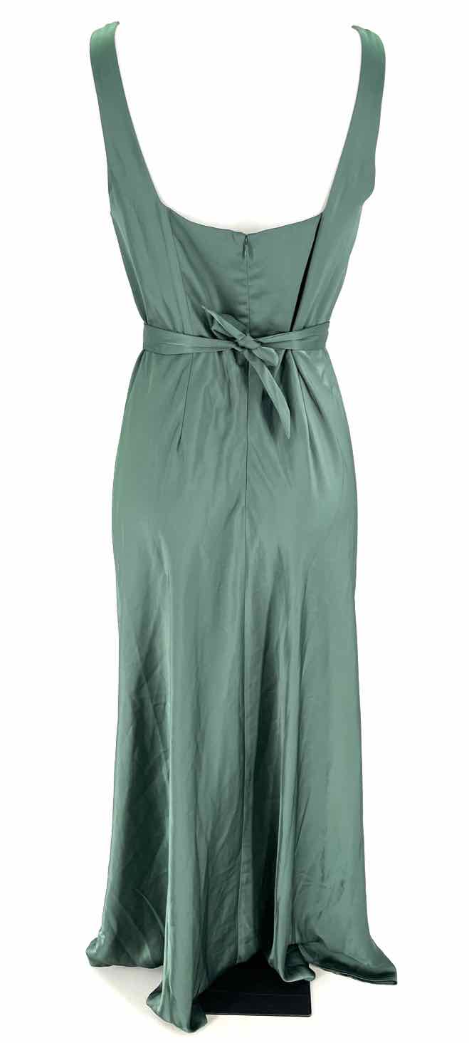 Size M Sage Satin Dress