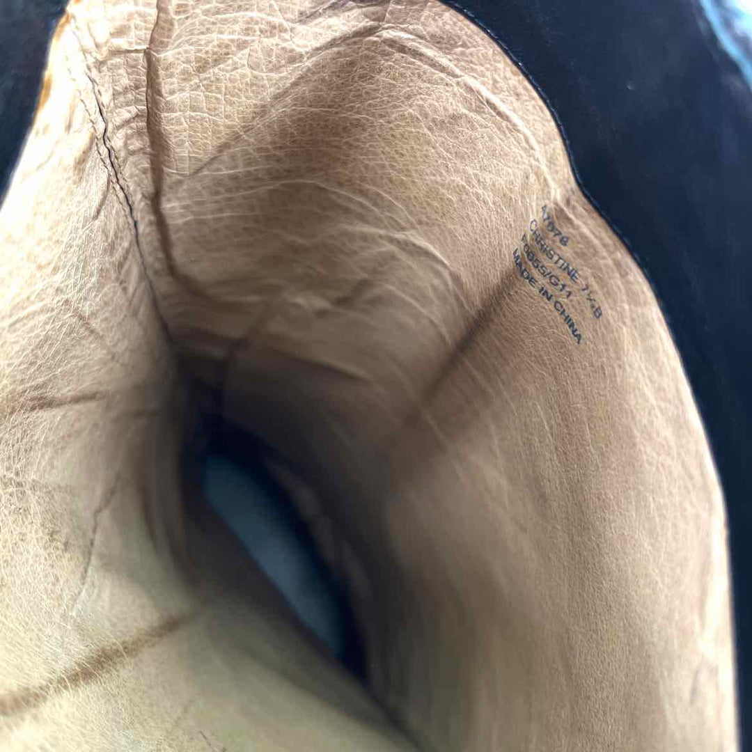 Shoe Size 7.5 Coach Black Leather Boots
