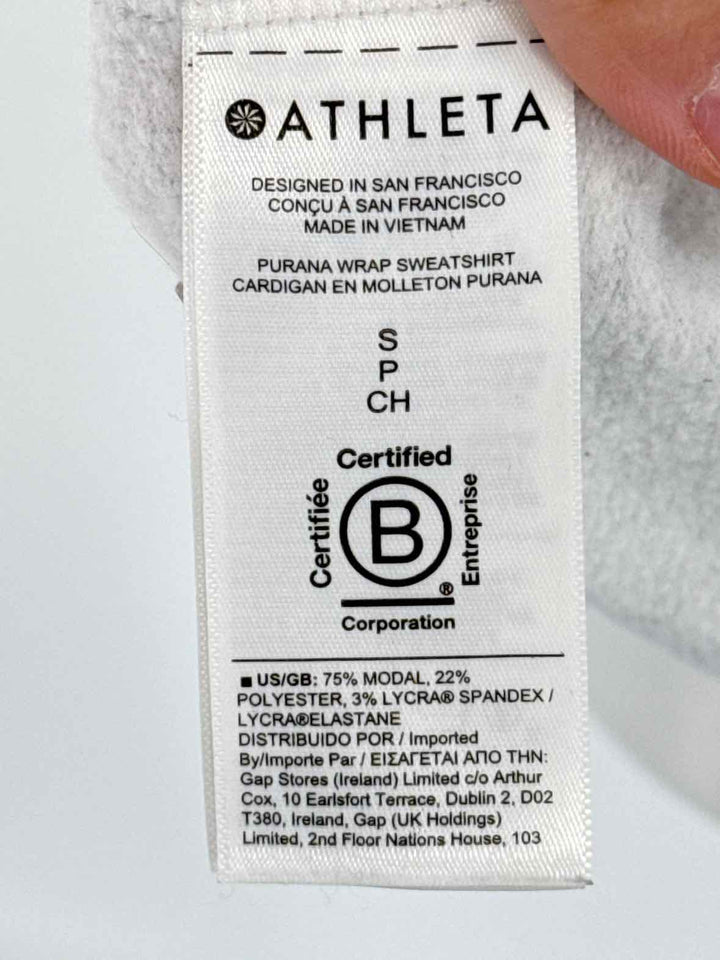 Size S Athleta Gray Sweater