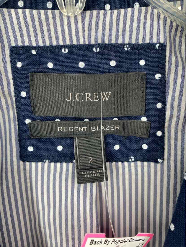 Size 2 J Crew Navy Blazer