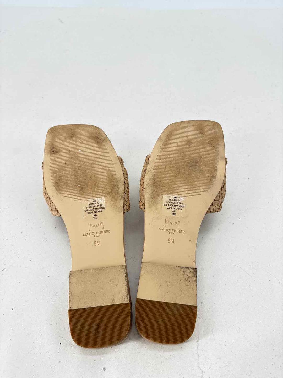 Shoe Size 8 MARC FISHER Tan Sandals