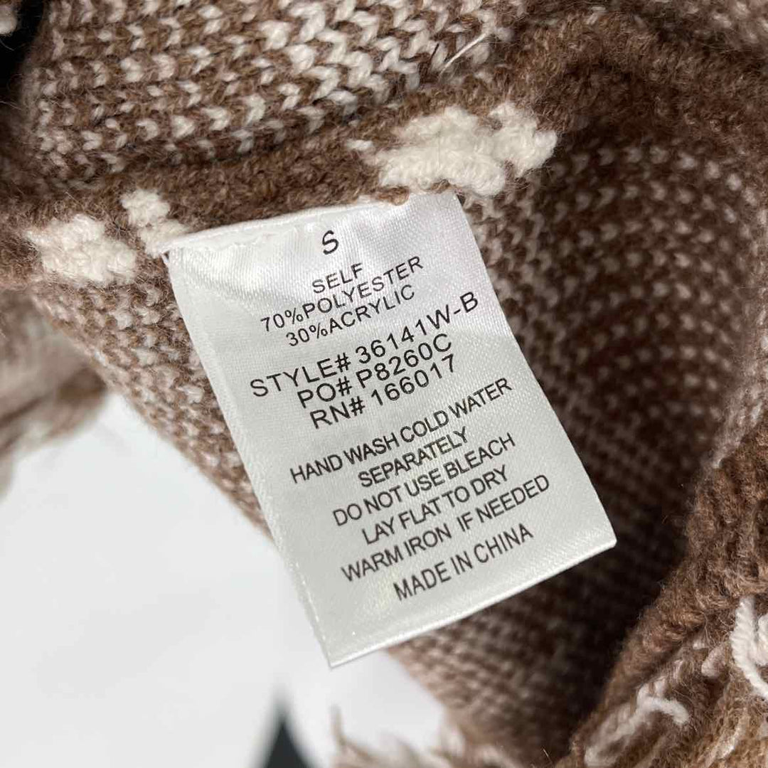 Size S Tan Cardigan