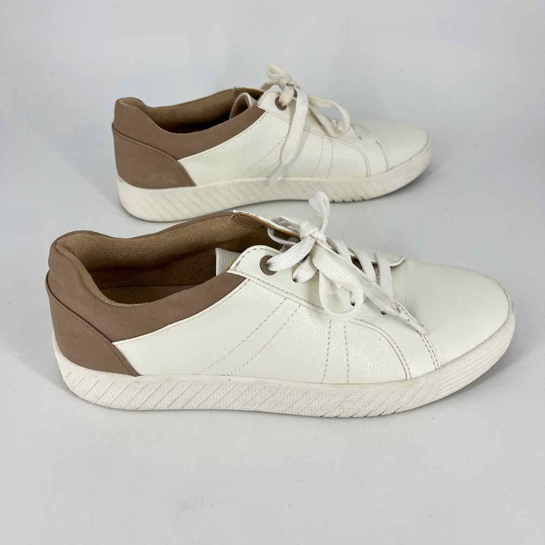 Shoe Size 7.5 Naturalizer Ivory Faux Leather Sneakers