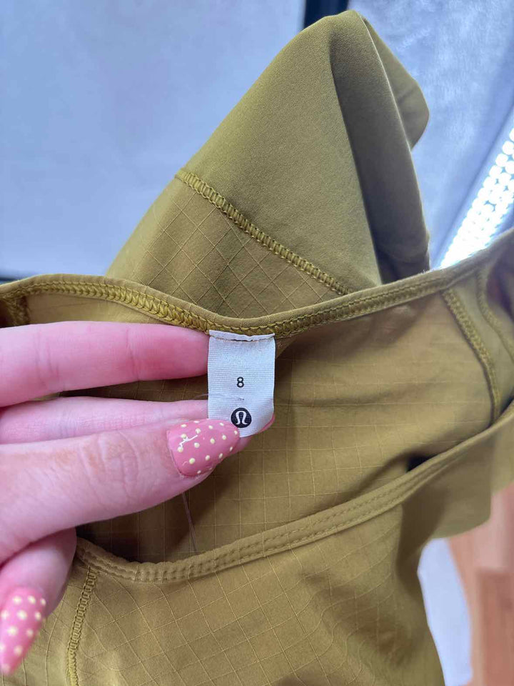Size 8 Lululemon Green Shirt