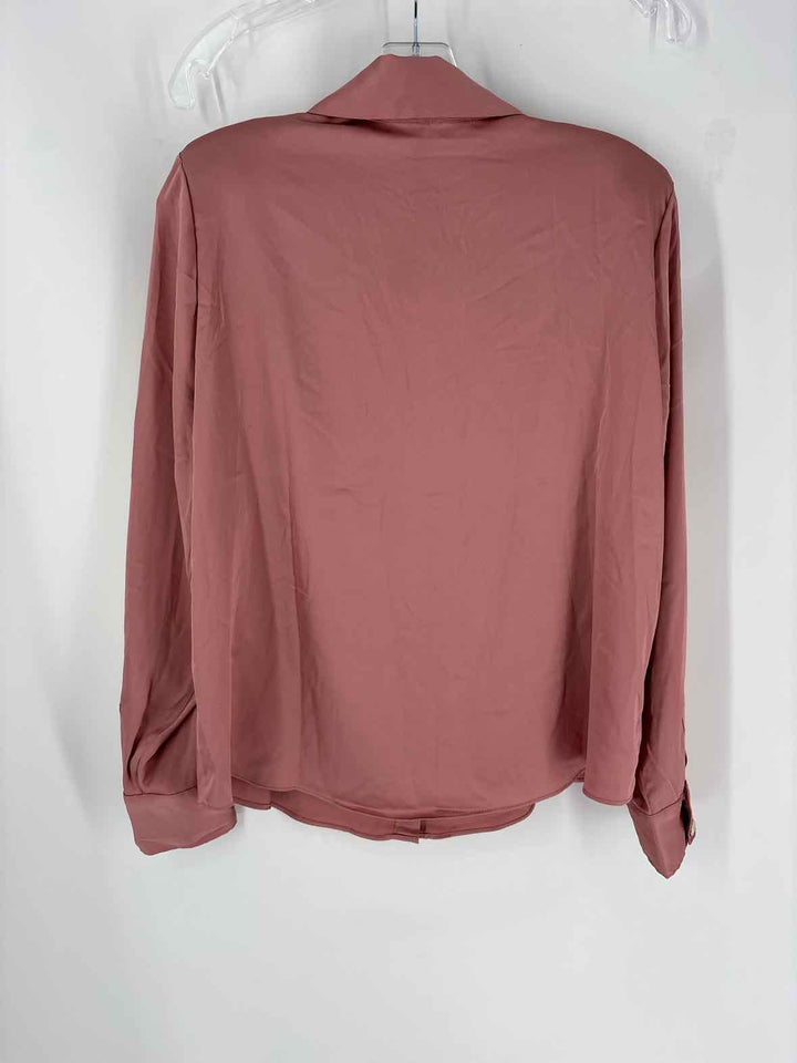 Size L White House Black Market Pink Shirt