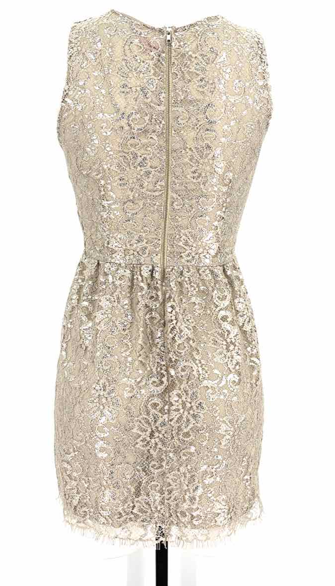 Size S Gold Lace Dress