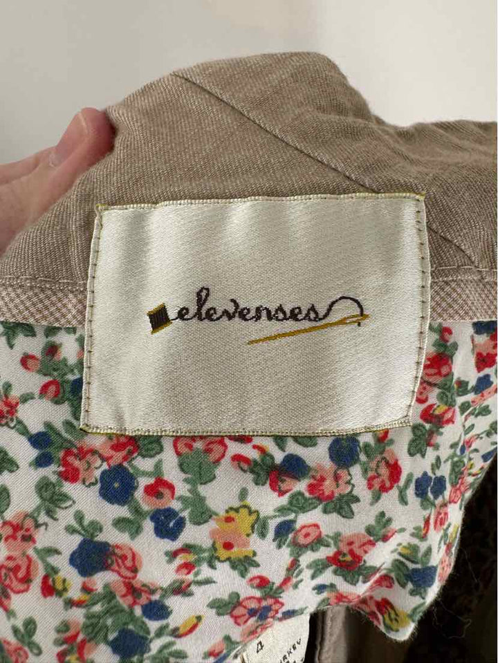 Size 4 ELEVENESS Tan Pants
