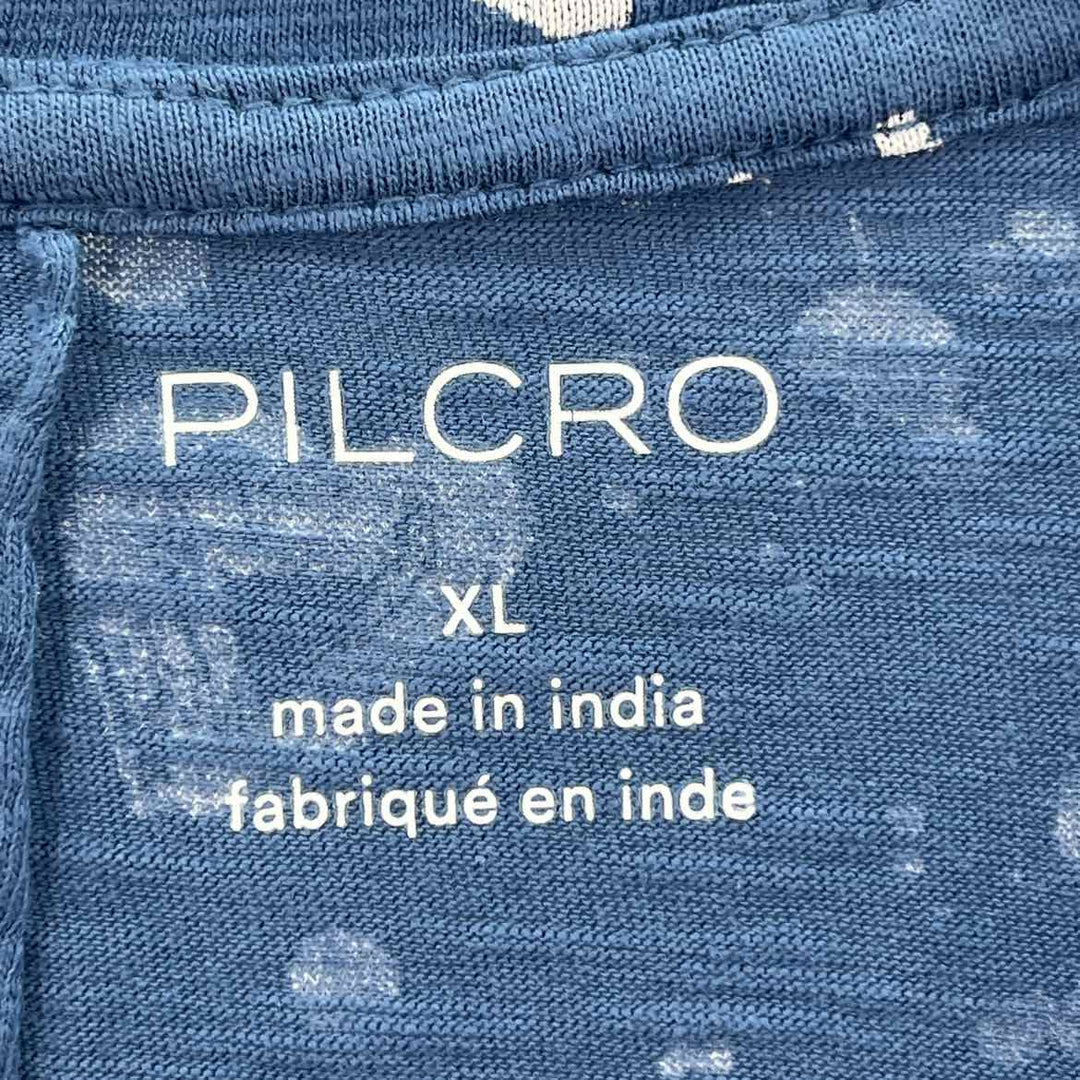 Size XL Pilcro & the Letterpress Blue Shirt