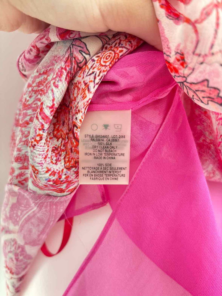 Size M ELIE TAHARI Pink Shirt