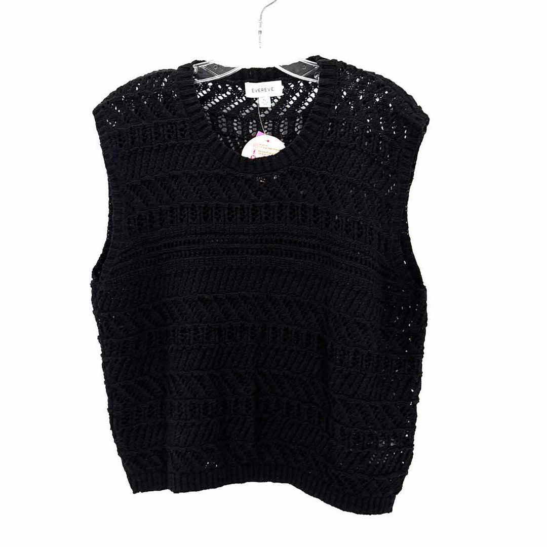 Size XL EVEREVE Black Knit Vest