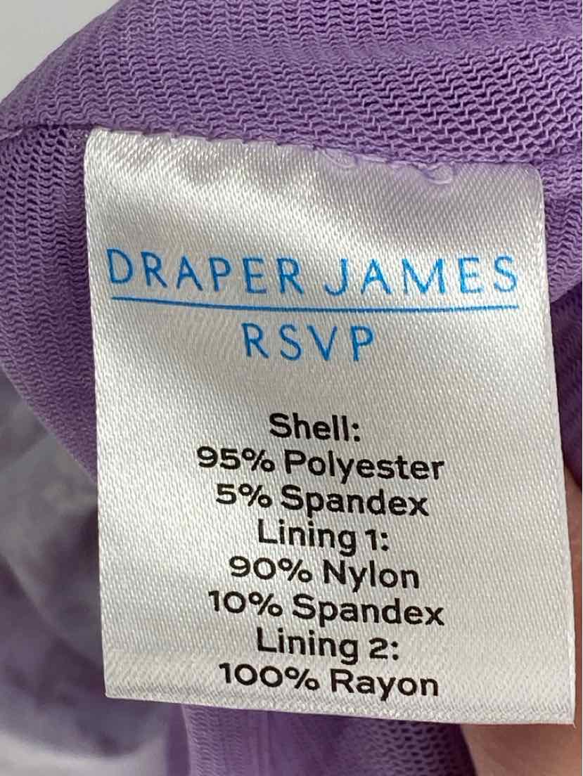 Size XL DRAPER JAMES Purple Dress
