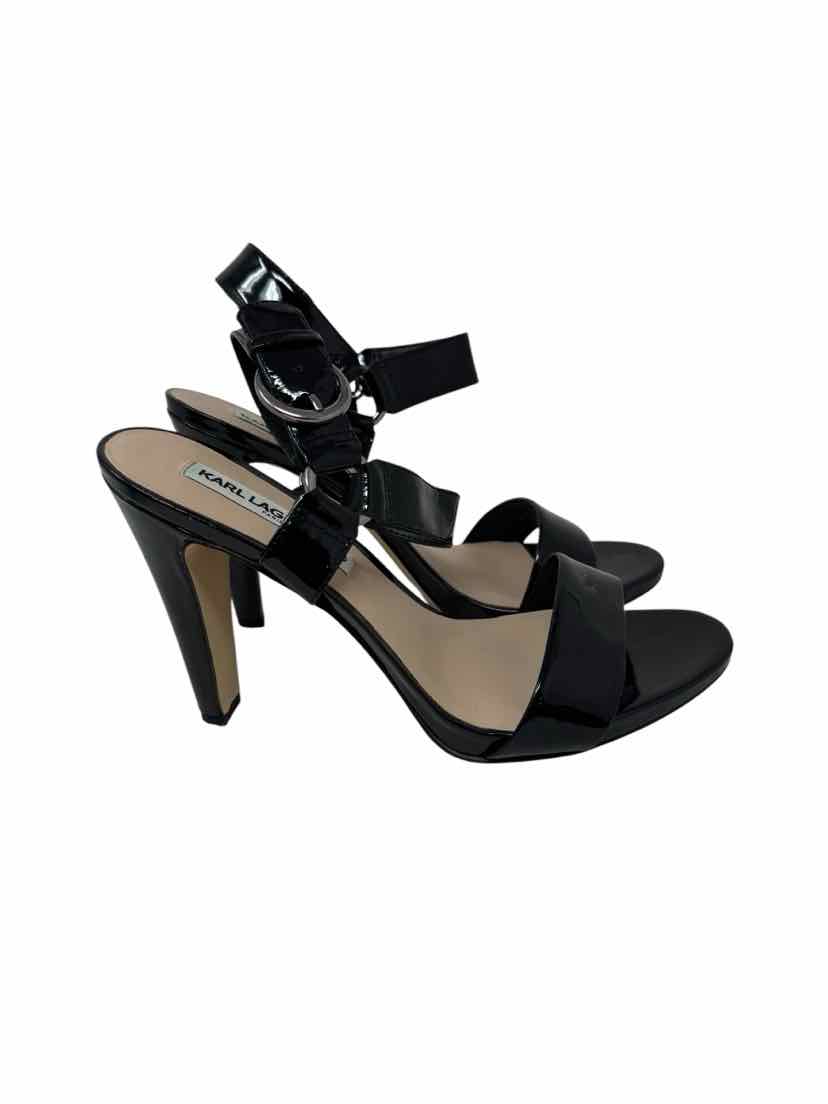 Shoe Size 9.5 KARL LAGERFELD Black Pumps