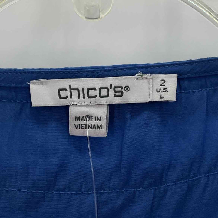 Size L Chico's Purple Shirt