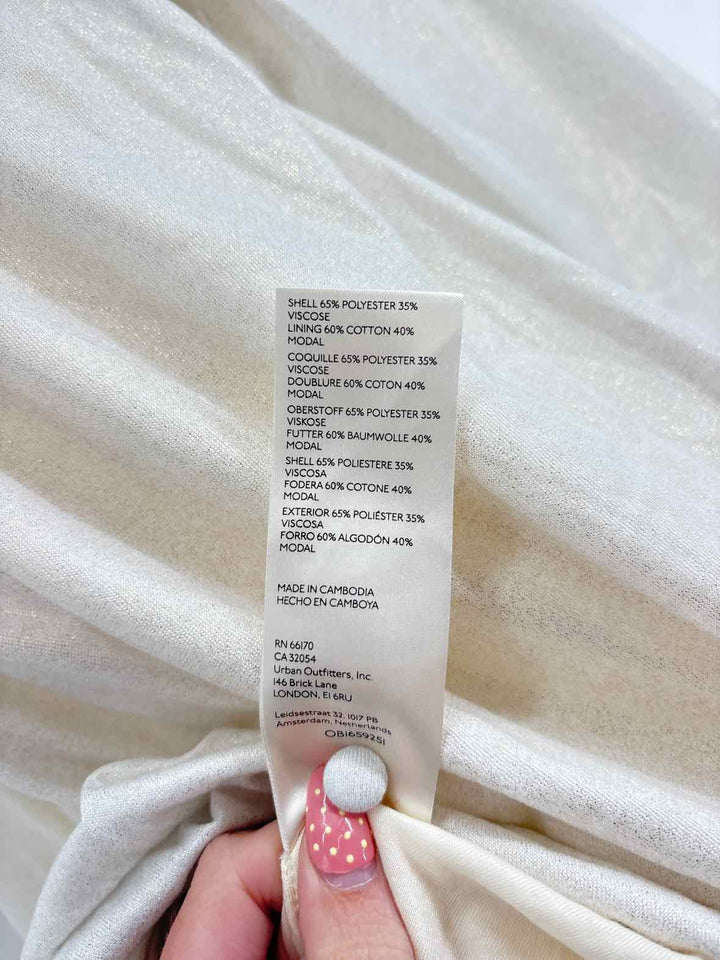Size XL Anthropologie Cream Shirt