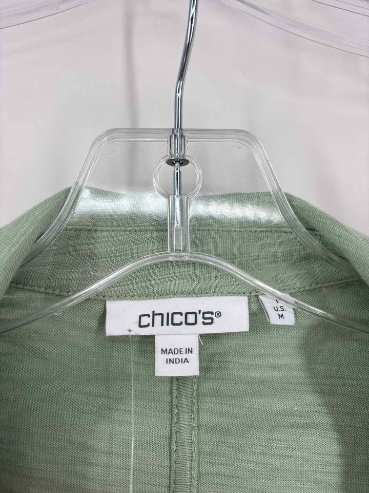 Size M Chico's Green Sweater