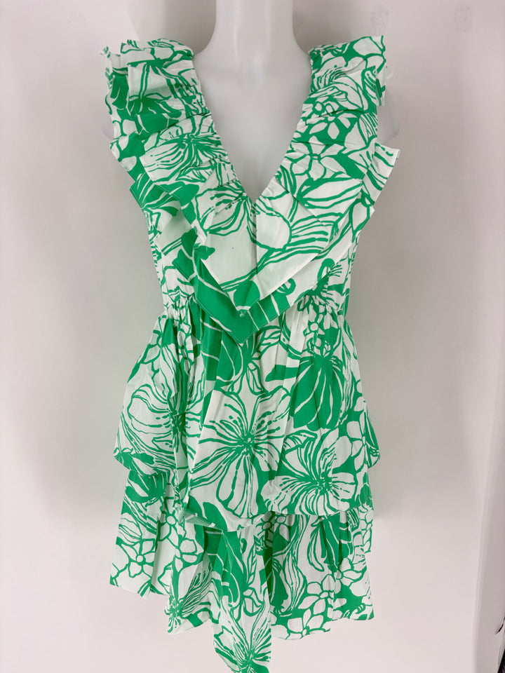 Size 10 Lilly Pulitzer Green Dress