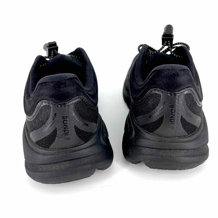 Shoe Size 9 HOKA Black Knit Sneakers