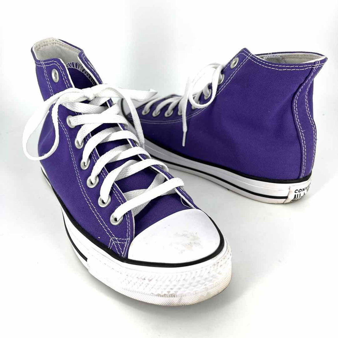 Shoe Size 9.5 Converse Purple Canvas Sneakers