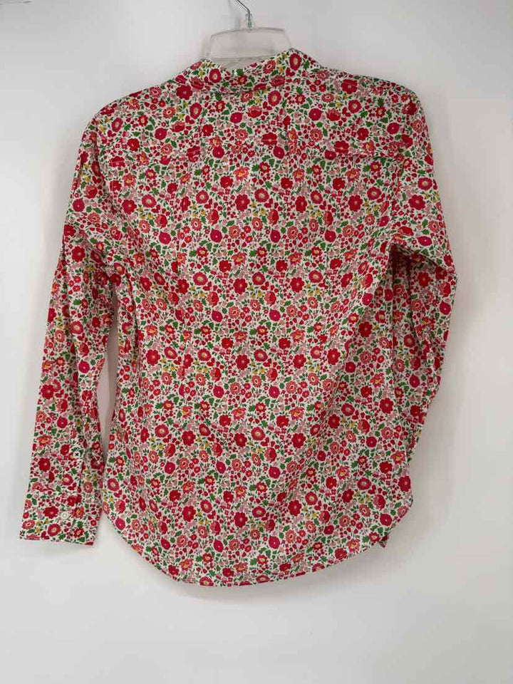 Size 4 J Crew Multi-Color Shirt