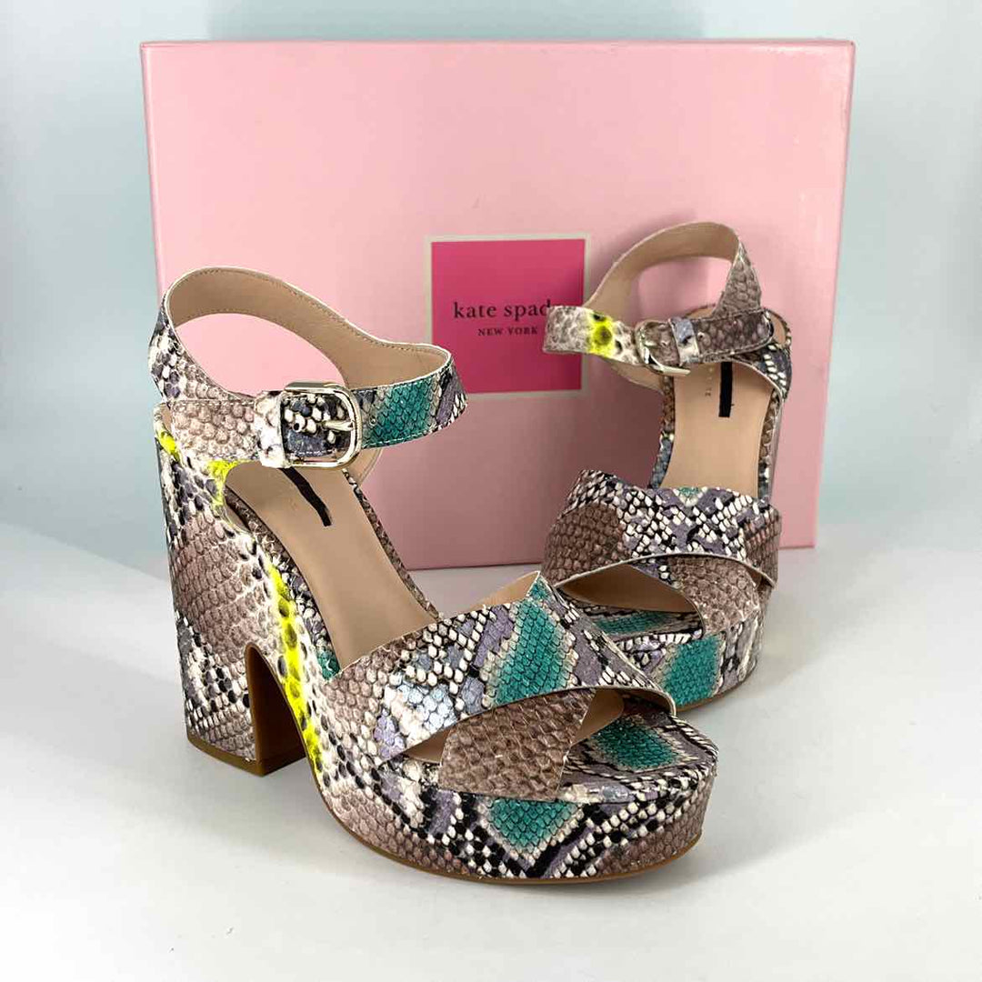 Shoe Size 6 Kate Spade Multi-Color Leather Sandals