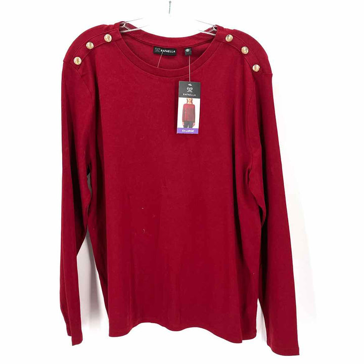 Size XXL RAFELLA Red Shirt