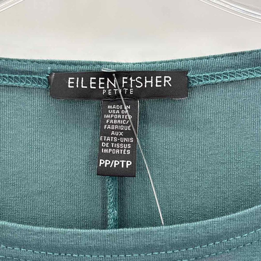 Size Petite Eileen Fisher Green Shirt