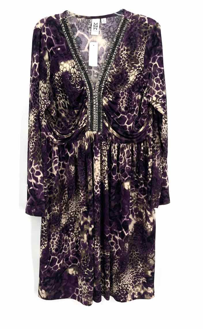 Size 1X Purple Dress